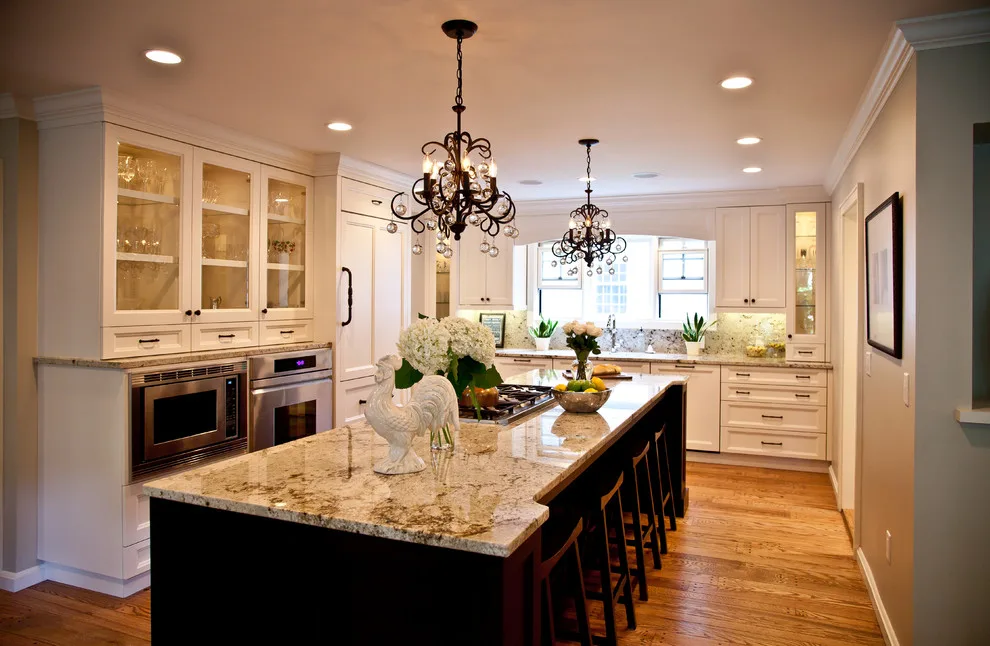 Classic White with Dark Island Breakfast Bar by Dream House Dream Kitchens - Photo 18