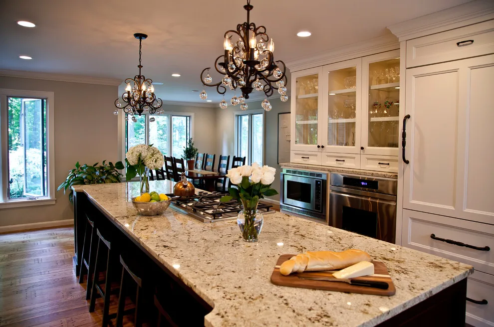 Classic White with Dark Island Breakfast Bar by Dream House Dream Kitchens - Photo 2