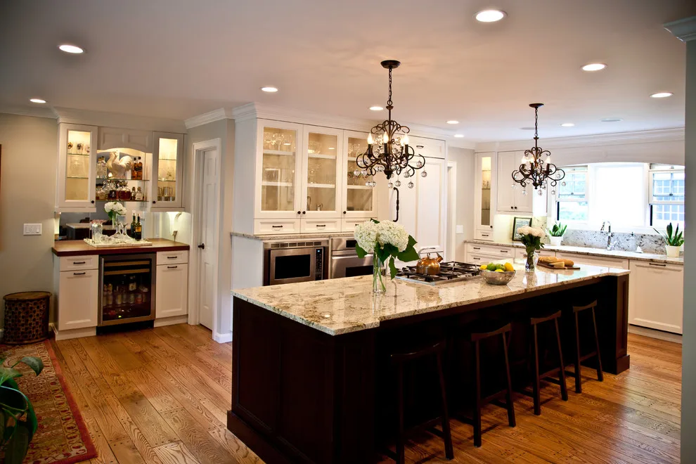Classic White with Dark Island Breakfast Bar by Dream House Dream Kitchens - Photo 11