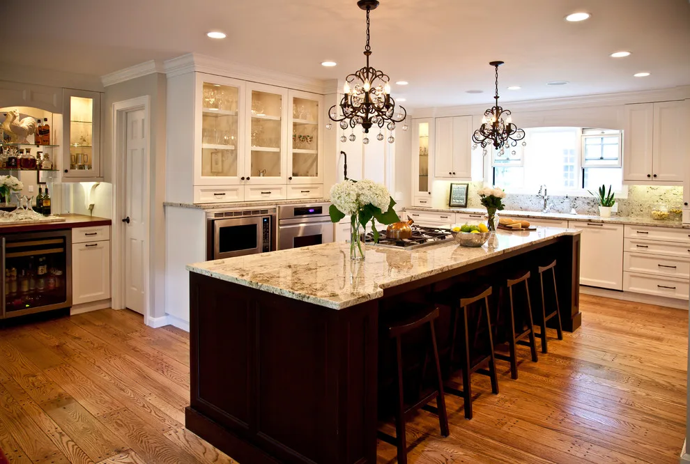 Classic White with Dark Island Breakfast Bar by Dream House Dream Kitchens - Photo 4
