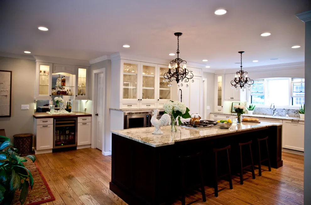 Classic White with Dark Island Breakfast Bar by Dream House Dream Kitchens - Photo 14