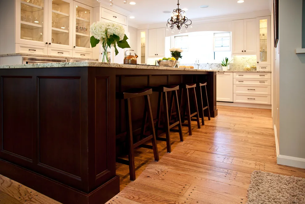 Classic White with Dark Island Breakfast Bar by Dream House Dream Kitchens - Photo 31