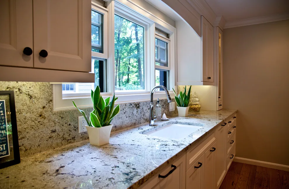 Classic White with Dark Island Breakfast Bar by Dream House Dream Kitchens - Photo 26