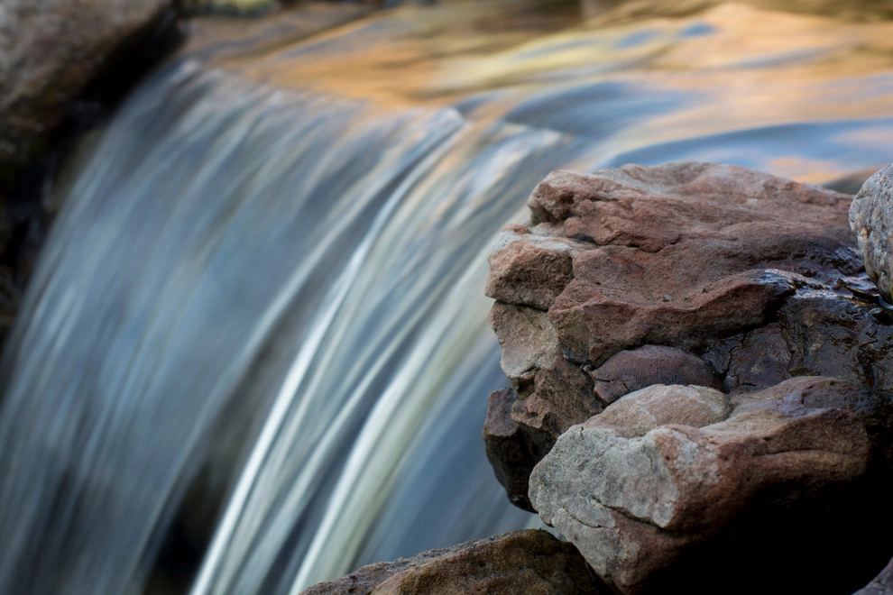 Rustic Mountain Stream into Lakeside Patio by Breaking Ground - Photo 9