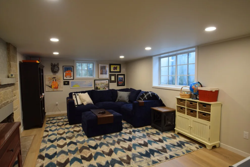 Complete Renovation – Basement Level by Edge Construction - Photo 5