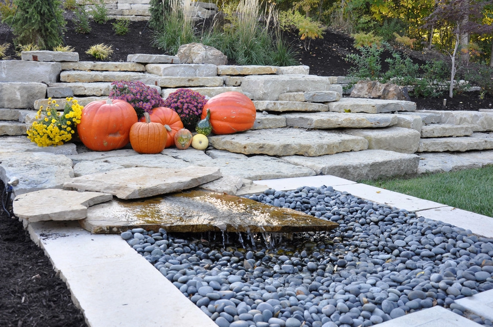 Modern Hillside Entry and Sculpture Garden by Breaking Ground - Photo 17