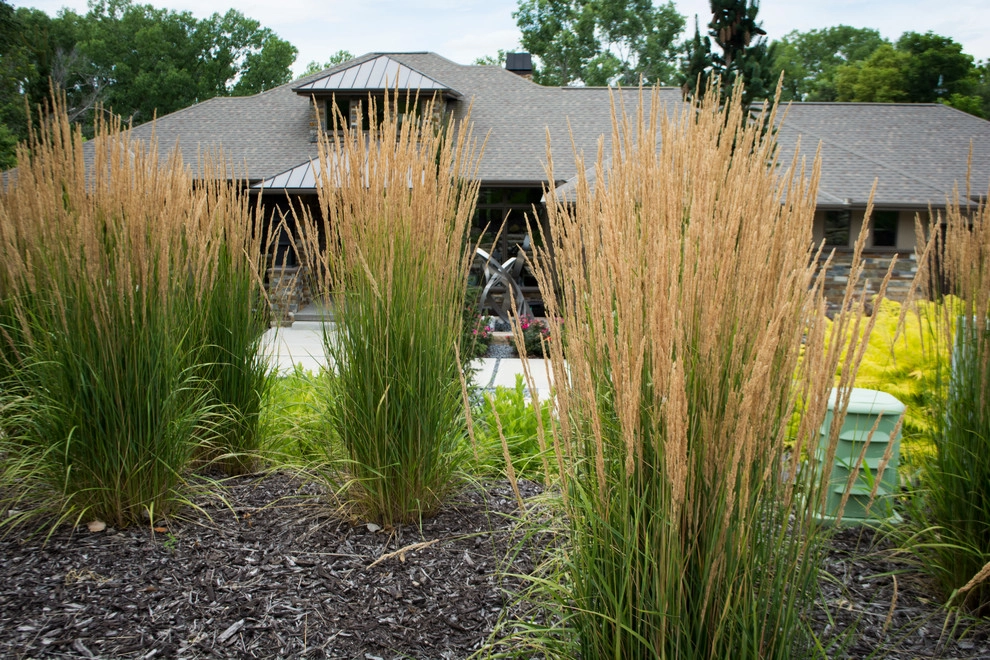 Modern Hillside Entry and Sculpture Garden by Breaking Ground - Photo 10