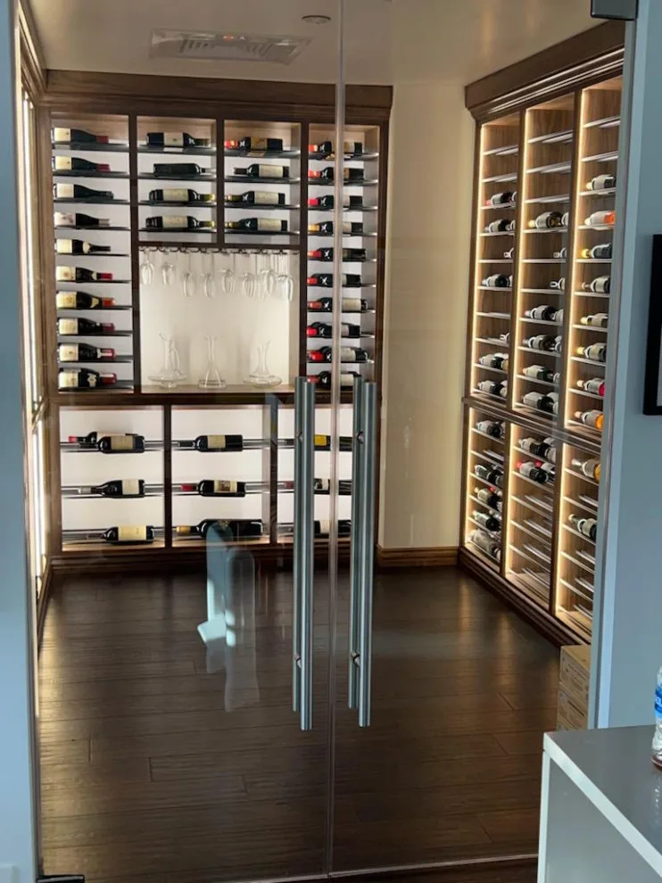 Downtown Austin Condo Wine Cellar by Modern Home Transformations, LLC - Photo 5