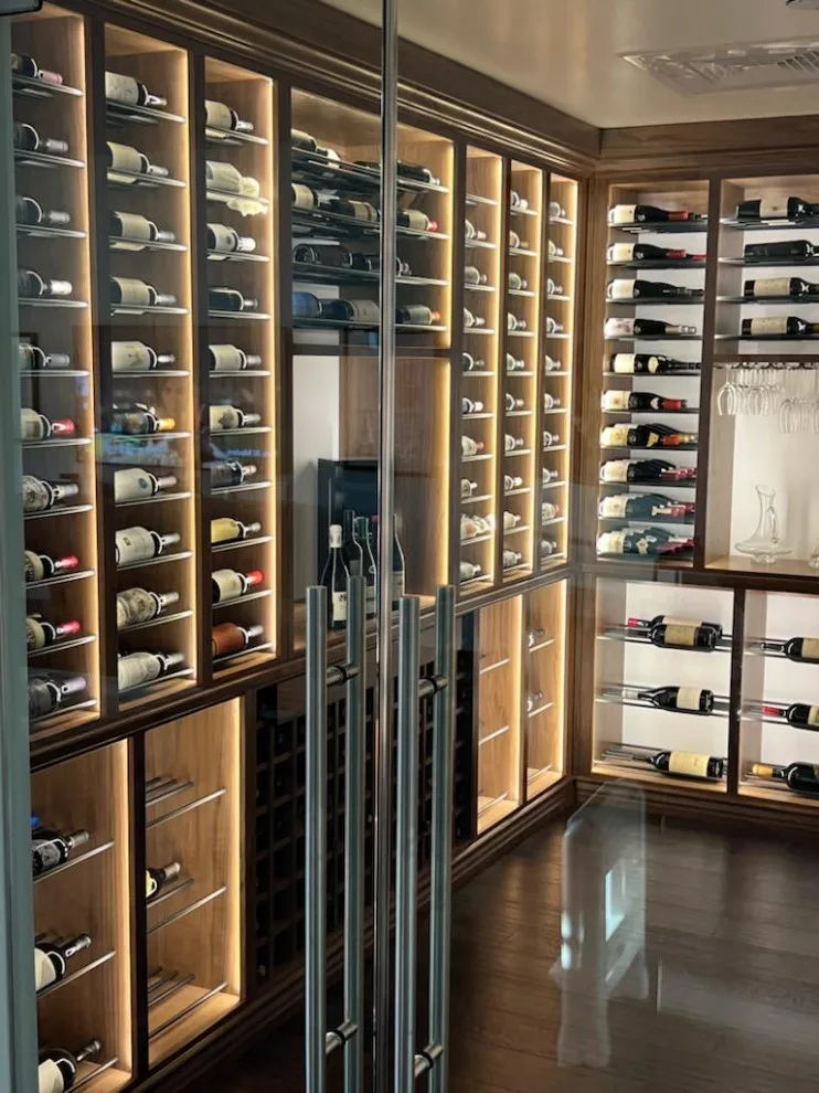 Downtown Austin Condo Wine Cellar by Modern Home Transformations, LLC - Photo 3