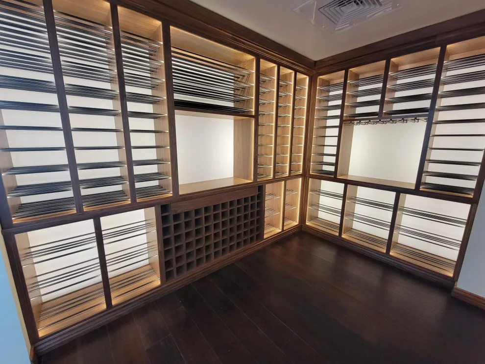 Downtown Austin Condo Wine Cellar by Modern Home Transformations, LLC - Photo 4