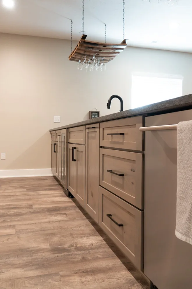 Basement for Wine Enthusiasts by Nicholas Design Build - Photo 5