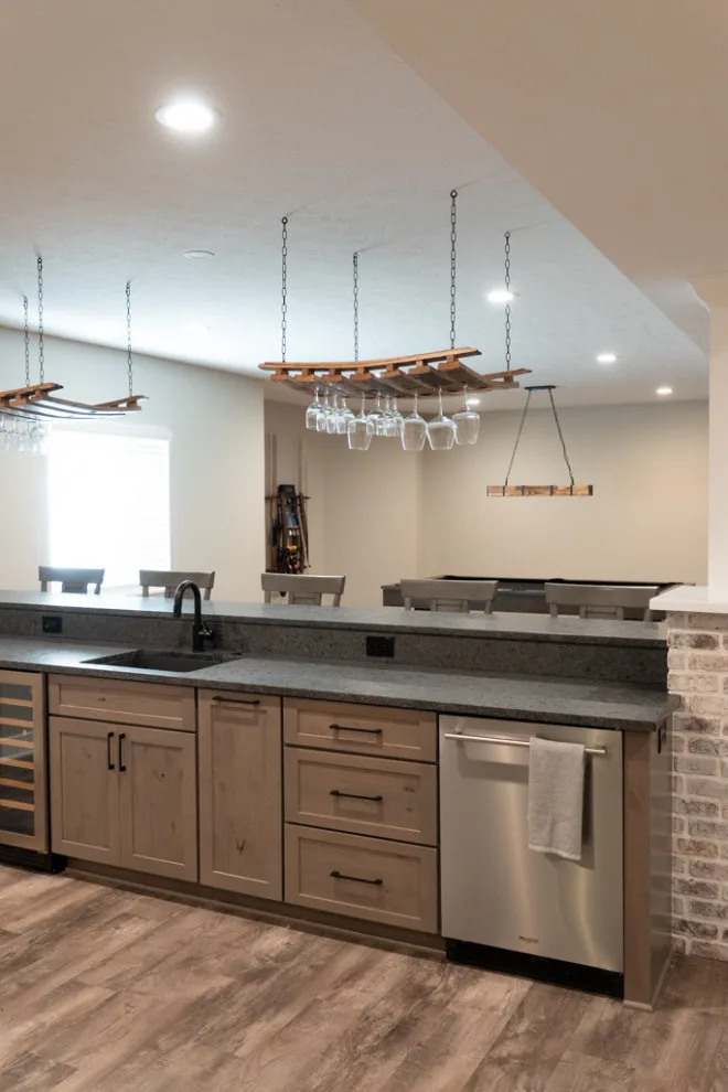 Basement for Wine Enthusiasts by Nicholas Design Build - Photo 7