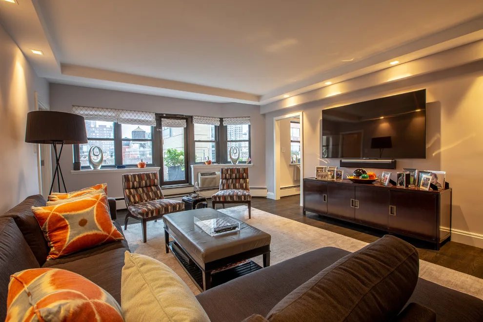 Wood Accented Full Apartment Renovation by Eastside Design & Build Inc. - Photo 7