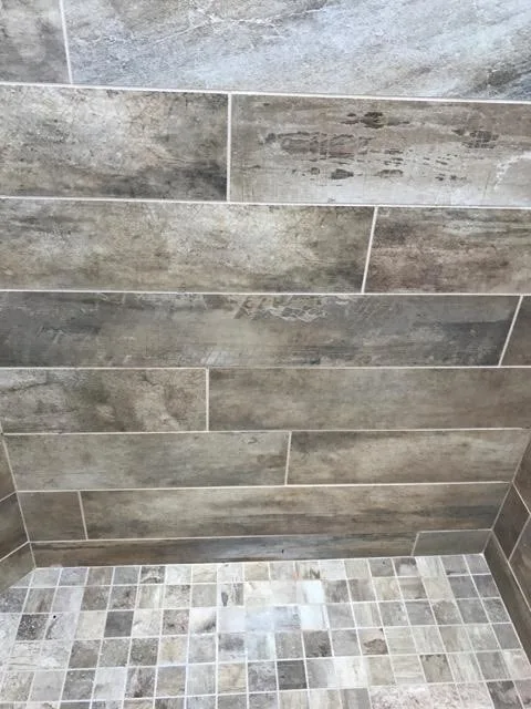 Timber-Style Main Bathroom by Artistic Tile & Stone - Photo 4