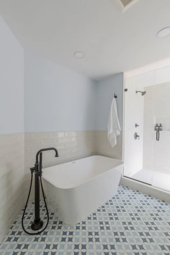 Woodcroft Master Bathroom - Summit, NJ by KraftMaster Renovations - Photo 6