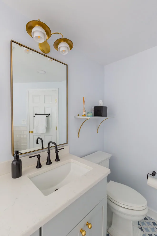 Woodcroft Master Bathroom - Summit, NJ by KraftMaster Renovations - Photo 10