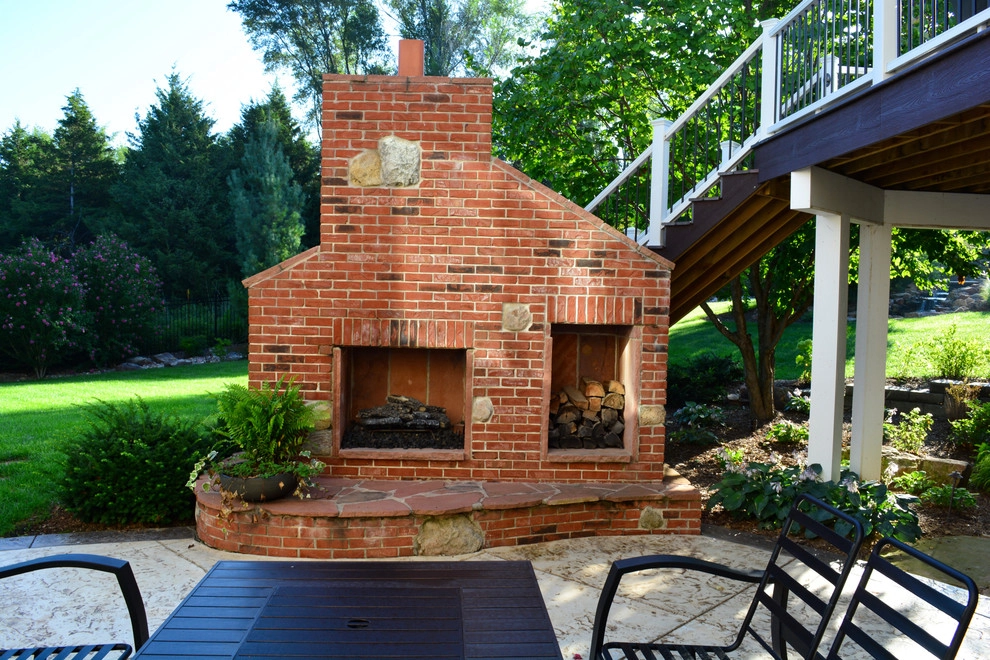Custom Design Fireplace, Patio and Water Feature by Breaking Ground - Photo 32