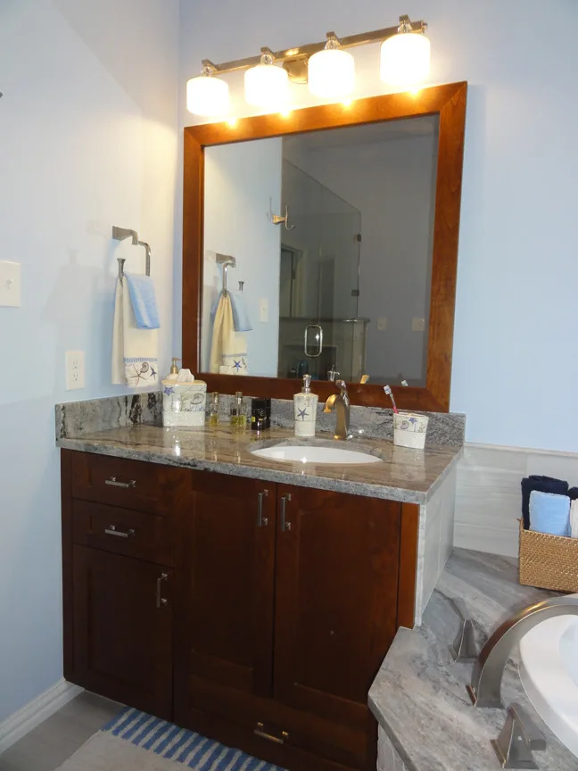 Wright primary bathroom by MHM Remodeling - Photo 3