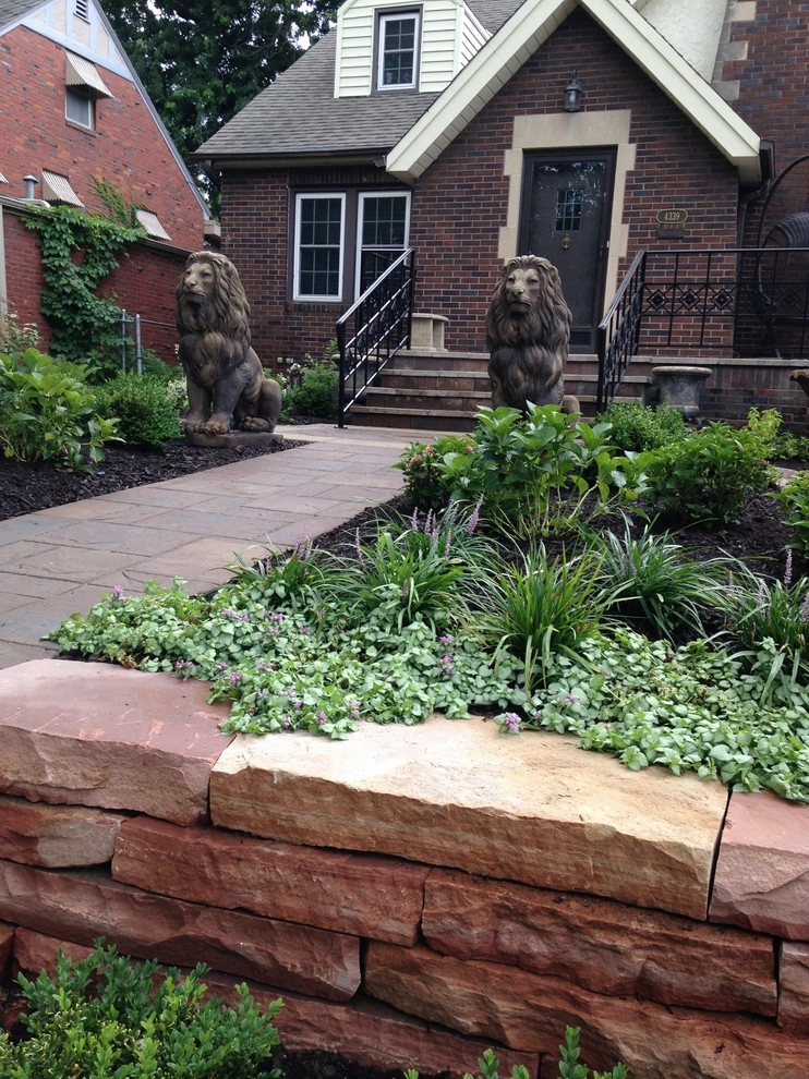 Natural Stone and Statue Garden by Breaking Ground - Photo 37