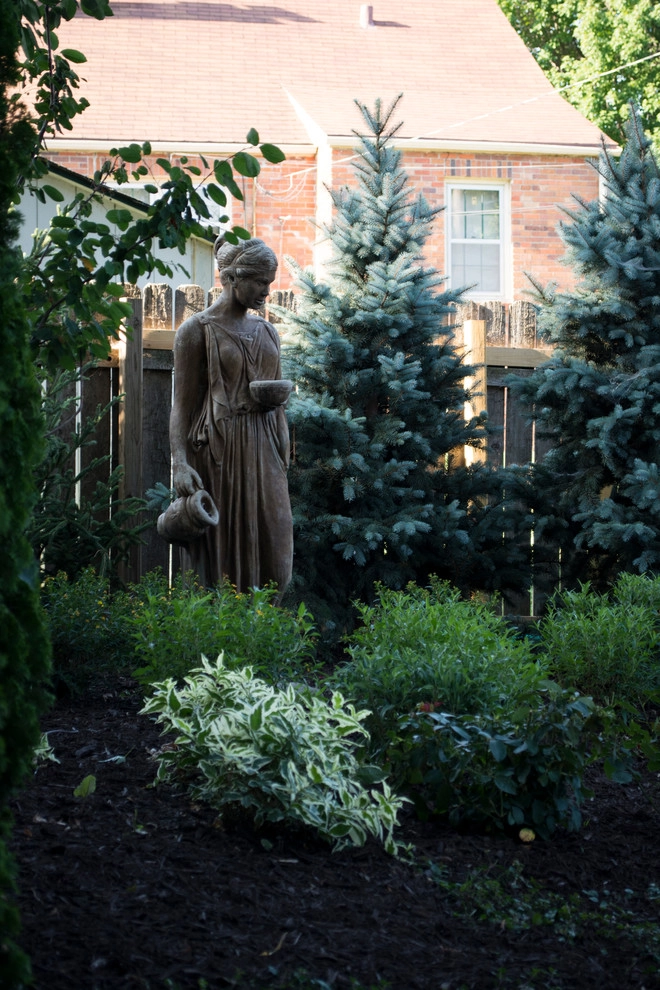 Natural Stone and Statue Garden by Breaking Ground - Photo 25