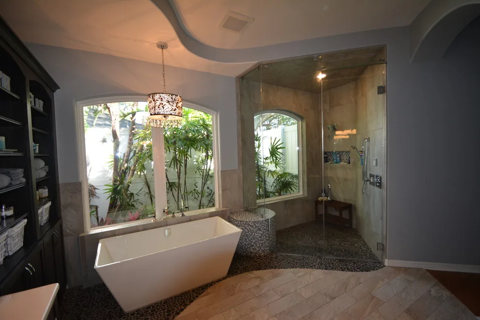 Yount Bathroom Renovation by The Bath And Kitchen Gallery, Inc. - Photo 2