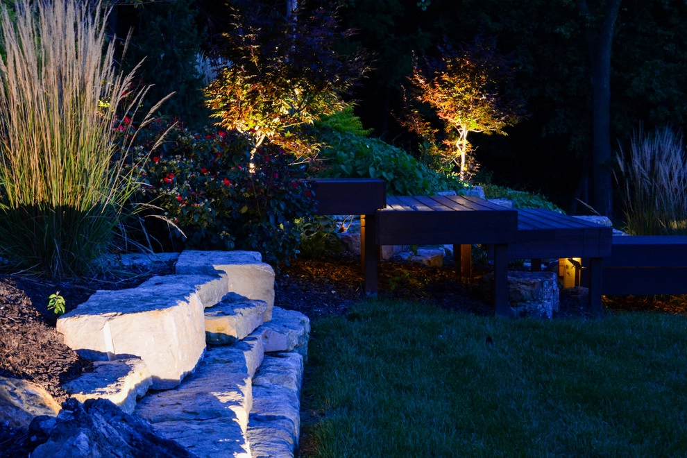 Modern Hillside Entry and Sculpture Garden by Breaking Ground - Photo 64