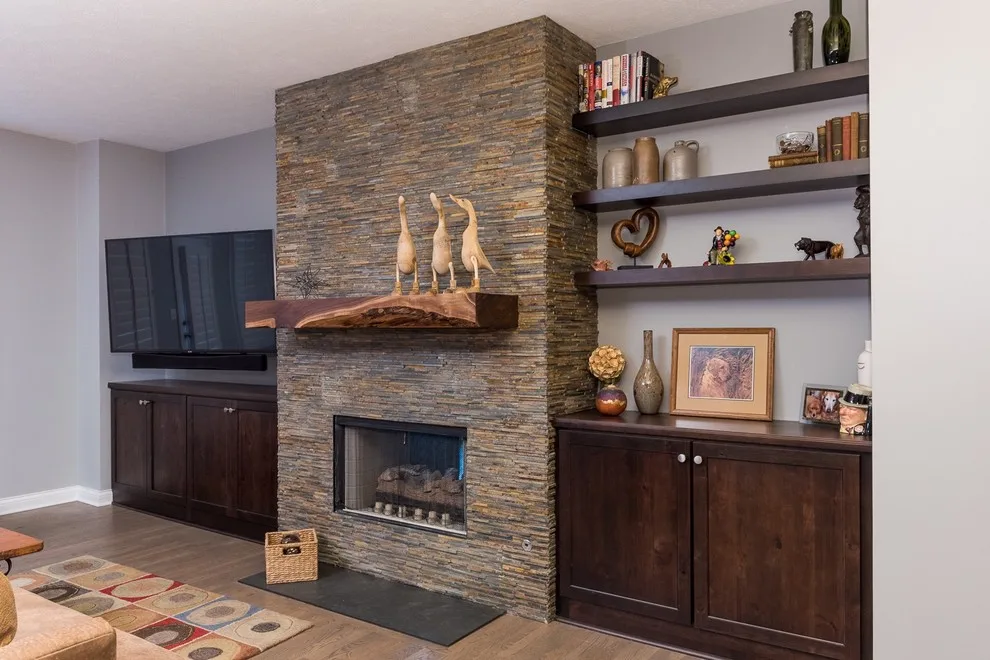Zionsville - Kitchen, Living Area & Half Bath - 2016 by The HomeWright, LLC - Photo 6