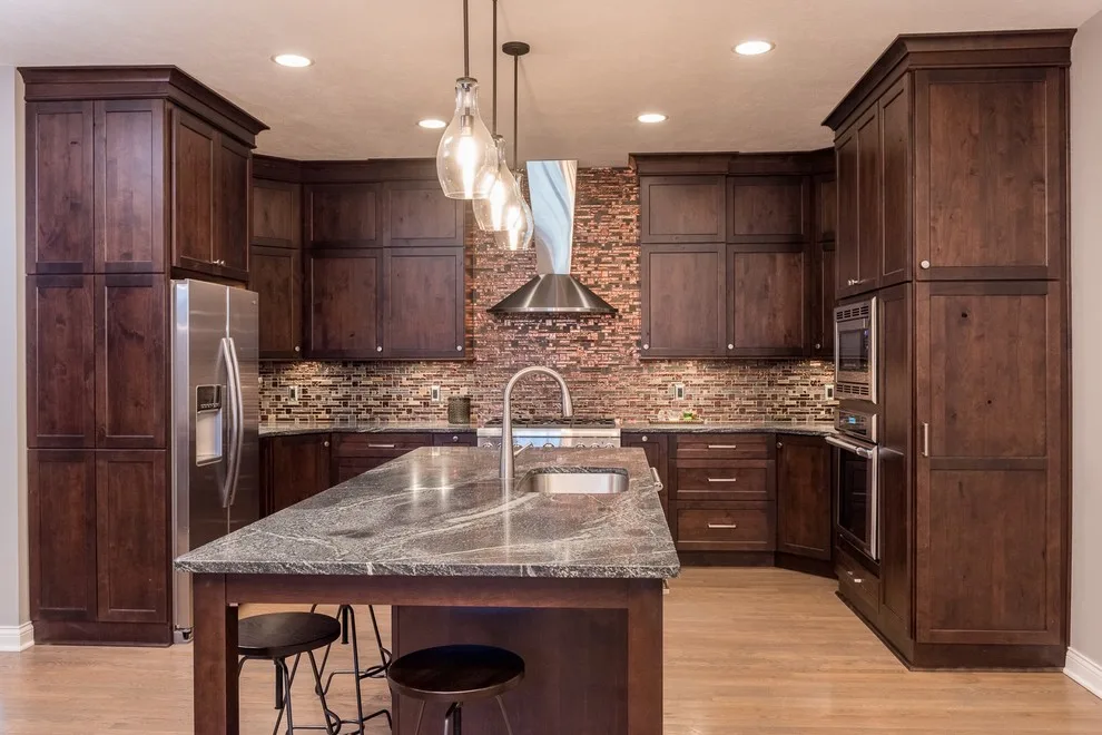 Zionsville - Kitchen, Living Area & Half Bath - 2016 by The HomeWright, LLC - Photo 10