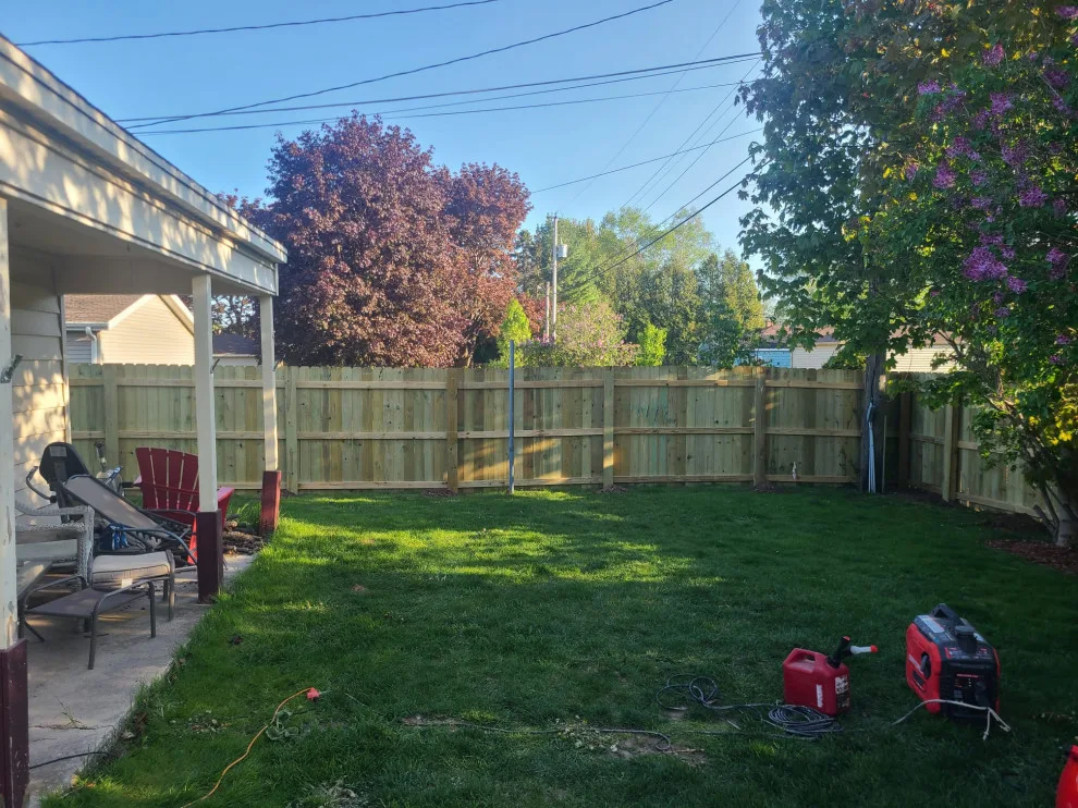 Sheboygan Backyard Fence Project by Y&S Solutions, LLC - Photo 3