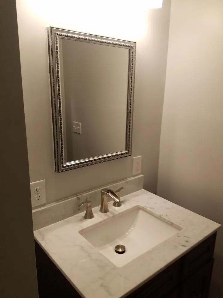 Kensington Avenue Restroom by Maison Construction And Renovations - Photo 5