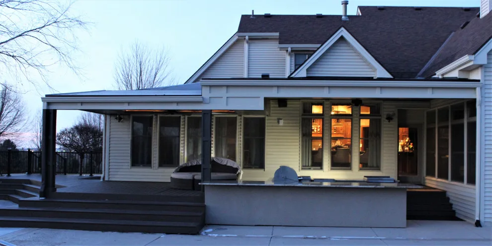 Kensington Estates Sheltered Patio by Paul Davis Restoration-Lincoln - Photo 2