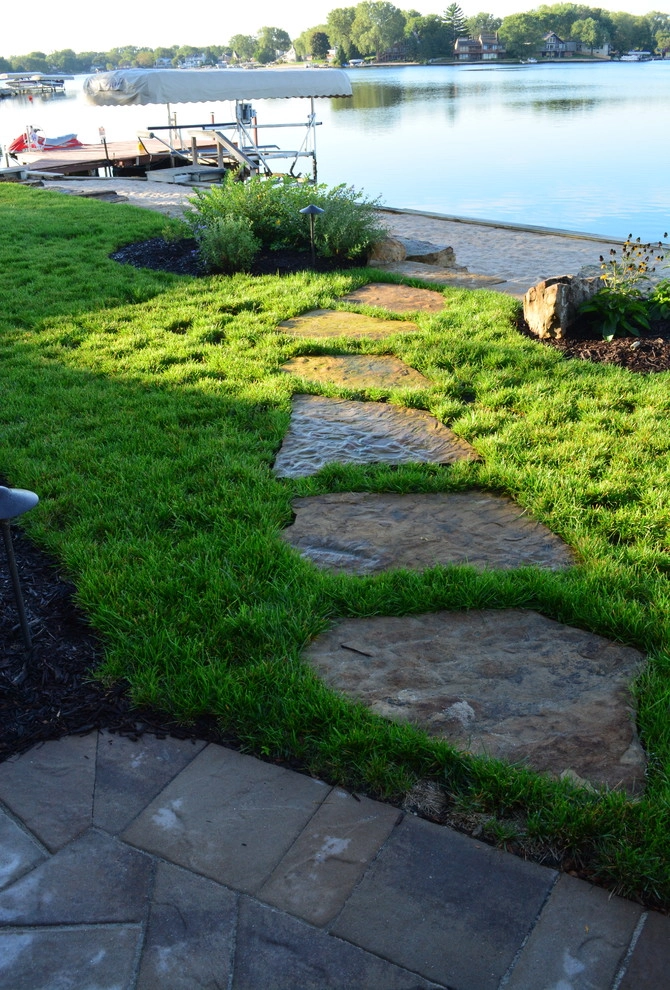 Lakeside Entertainment Space and Water Feature by Breaking Ground - Photo 52