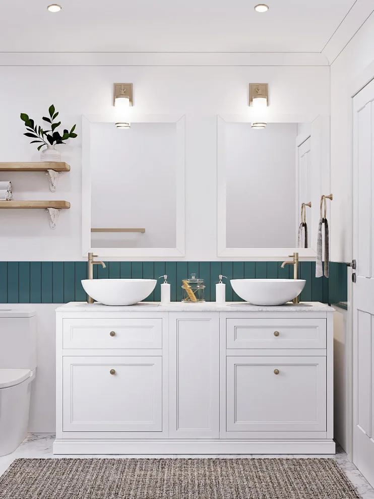 Children's Bathroom Renovation - Menlo Park by HomeTech Construction & Design - Photo 4