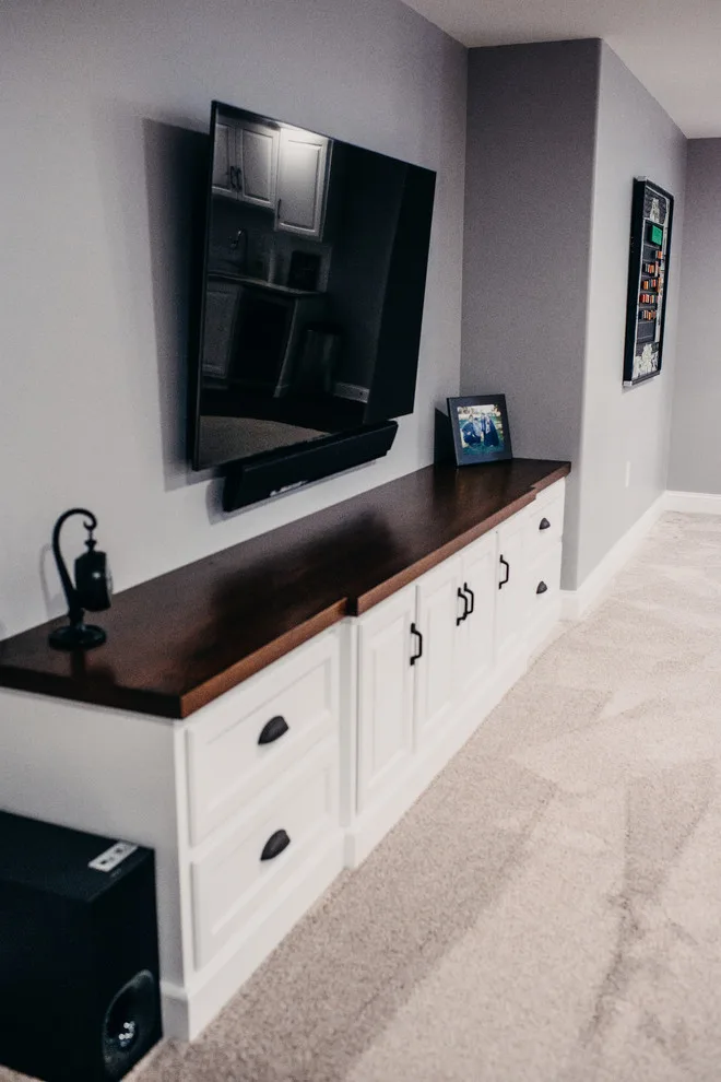 Kim's Completed Basement, Bathroom, and Media Space by J.P.Orlando Construction Inc. - Photo 4