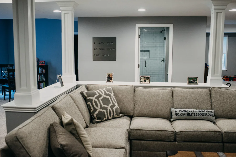 Kim's Completed Basement, Bathroom, and Media Space by J.P.Orlando Construction Inc. - Photo 13