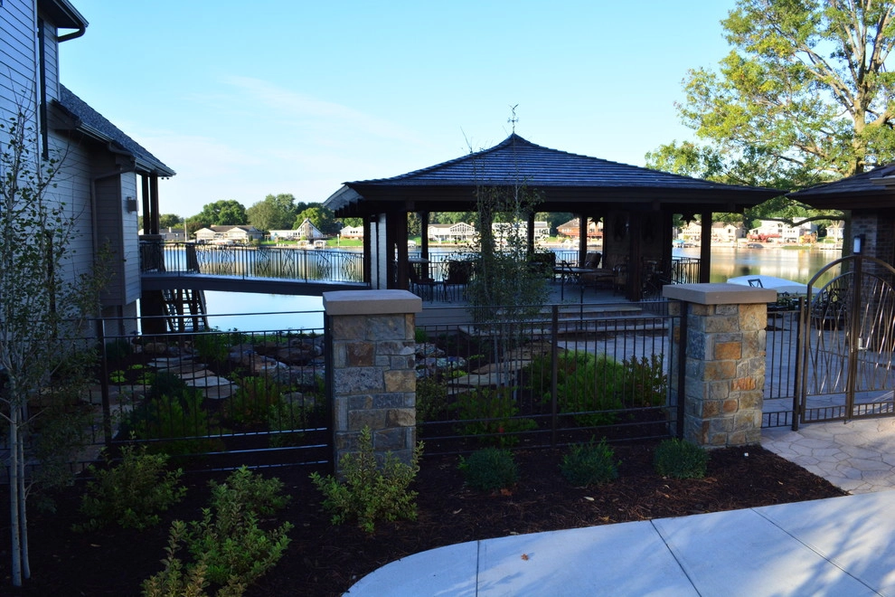 Lakeside Entertainment Space and Water Feature by Breaking Ground - Photo 34