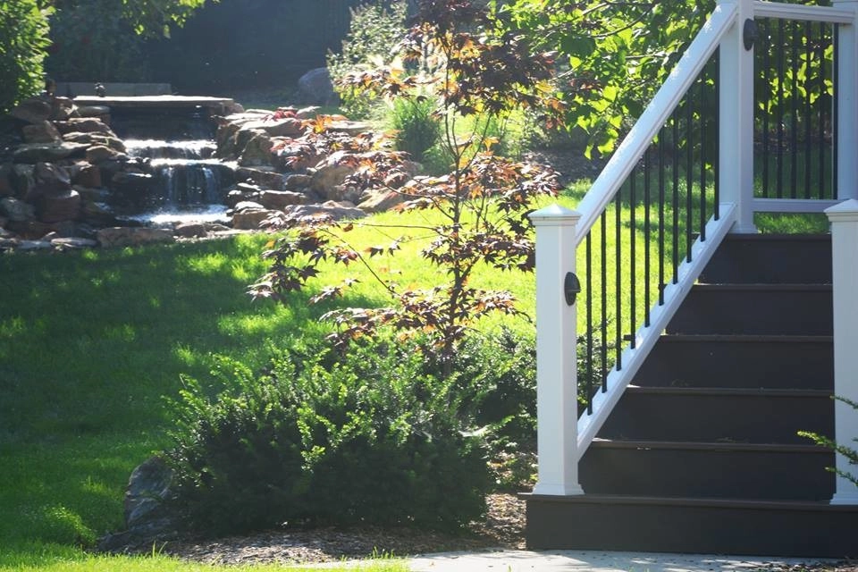 Custom Design Fireplace, Patio and Water Feature by Breaking Ground - Photo 19