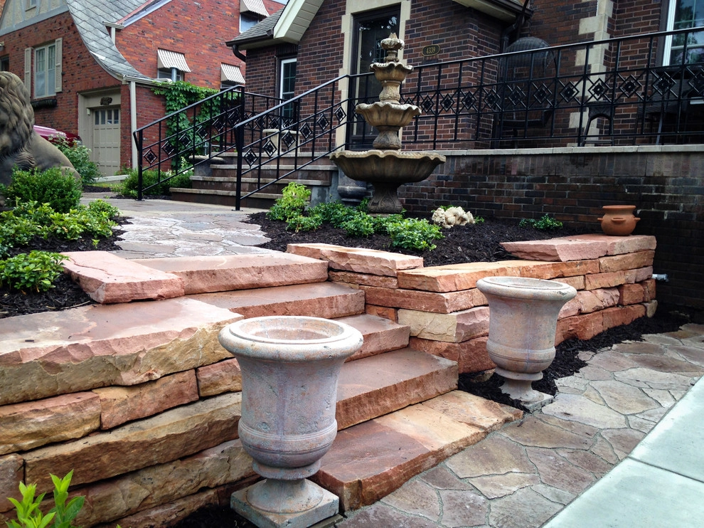 Natural Stone and Statue Garden by Breaking Ground - Photo 22