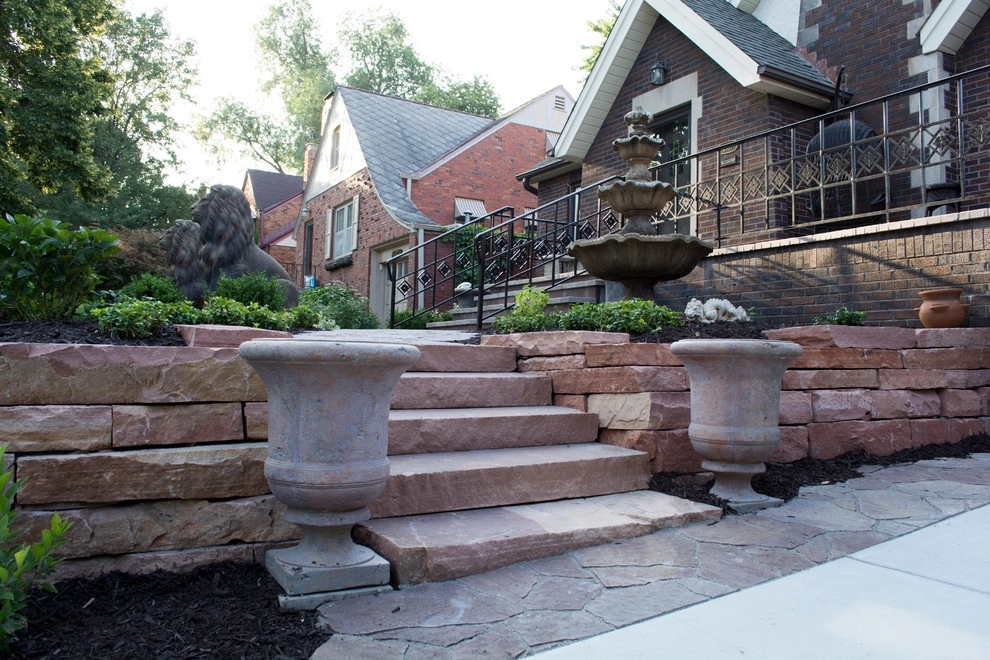 Natural Stone and Statue Garden by Breaking Ground - Photo 28