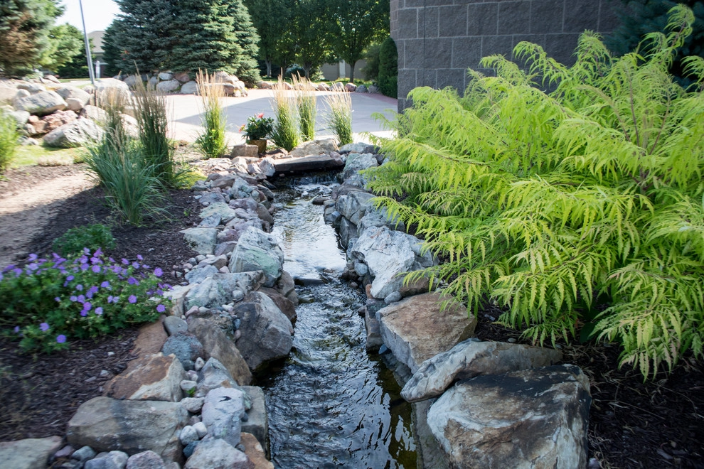 Rustic Mountain Stream into Lakeside Patio by Breaking Ground - Photo 17
