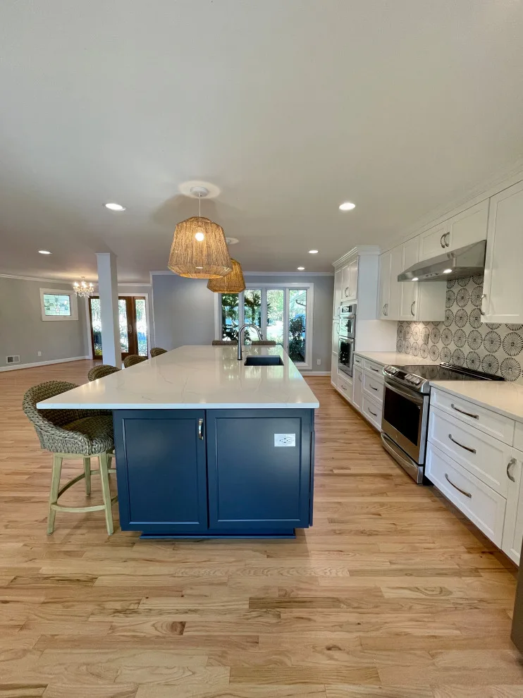 Open Plan Kitchen and Living Area Renovation by Bald Cypress Builders LLC - Photo 6