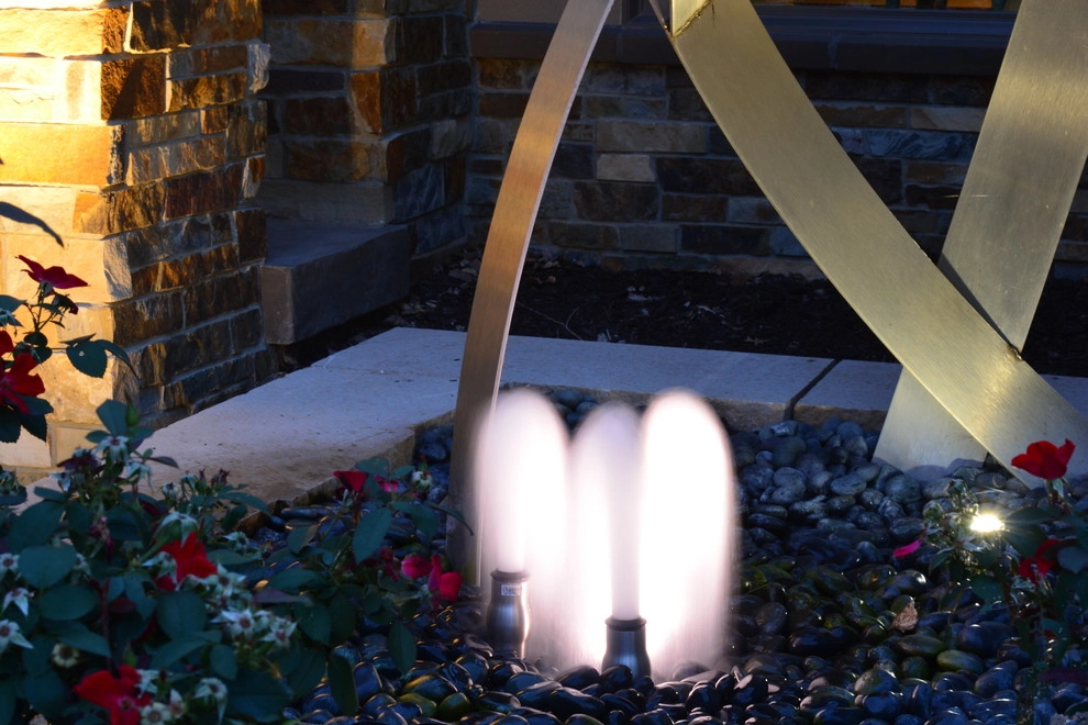 Modern Hillside Entry and Sculpture Garden by Breaking Ground - Photo 43