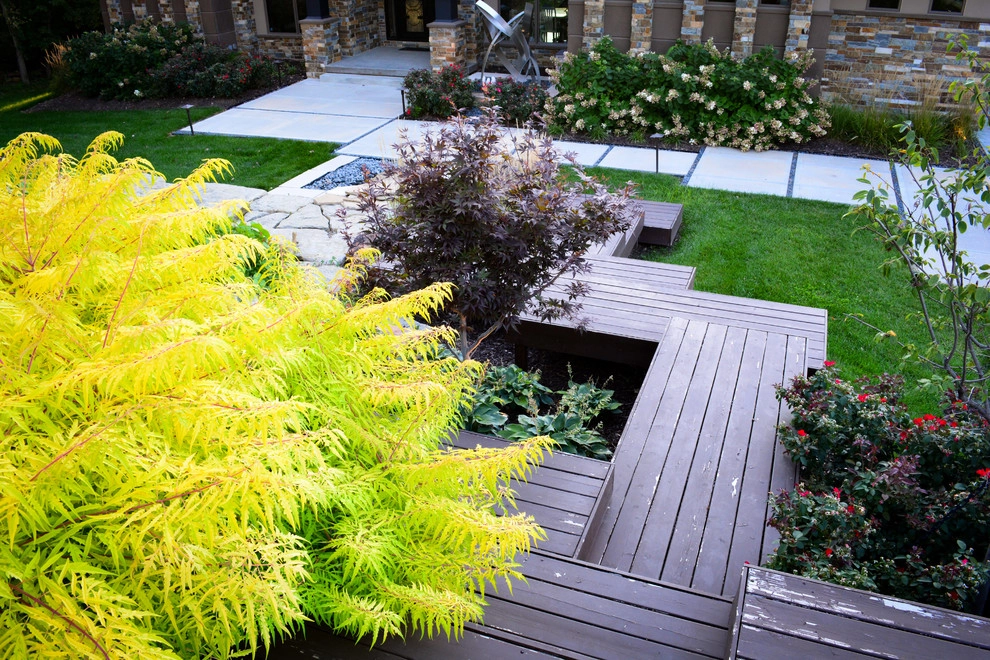 Modern Hillside Entry and Sculpture Garden by Breaking Ground - Photo 60