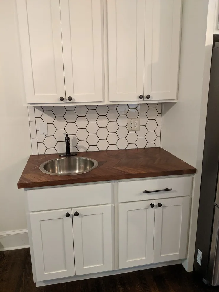Kitchen Wall Decor, Window Treatments, and Storage Shelves by Ruiz Renovations - Photo 6