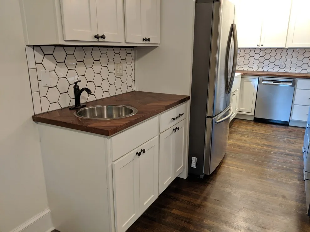 Kitchen Wall Decor, Window Treatments, and Storage Shelves by Ruiz Renovations - Photo 5