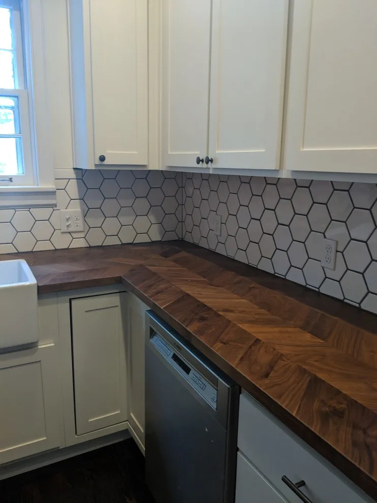 Kitchen Wall Decor, Window Treatments, and Storage Shelves by Ruiz Renovations - Photo 7