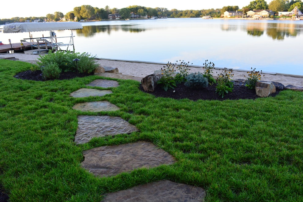 Lakeside Entertainment Space and Water Feature by Breaking Ground - Photo 22