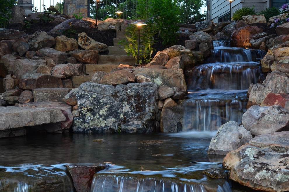 Lakeside Entertainment Space and Water Feature by Breaking Ground - Photo 29