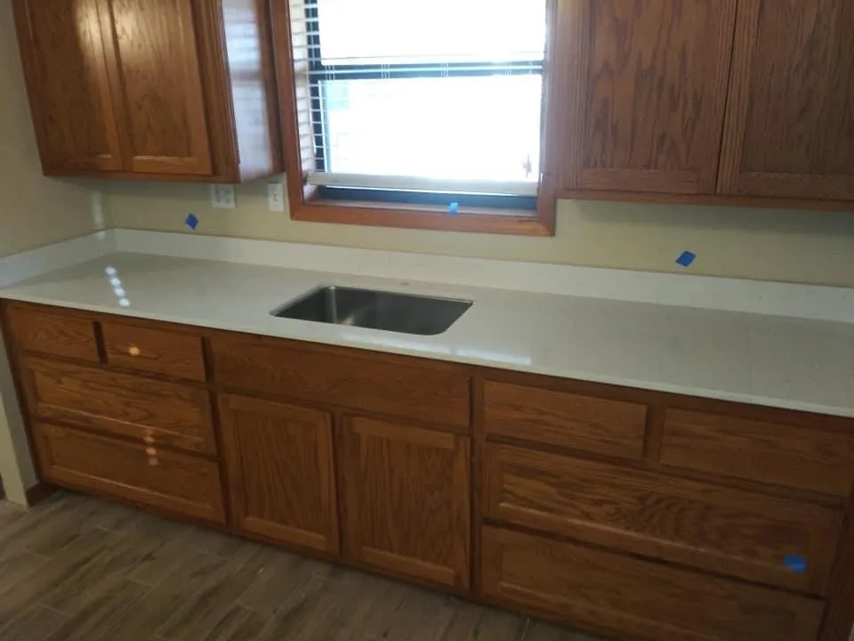 Kitchen Renovation and New Flooring Installation by Kaphar Construction - Photo 3