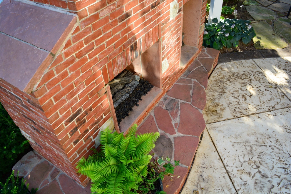 Custom Design Fireplace, Patio and Water Feature by Breaking Ground - Photo 28
